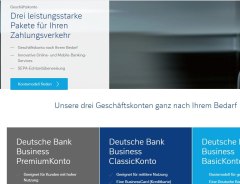 Deutsche Bank Konditionsanpassung
