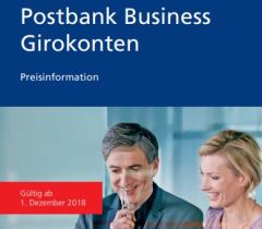 Postbank Business Einzahlung
